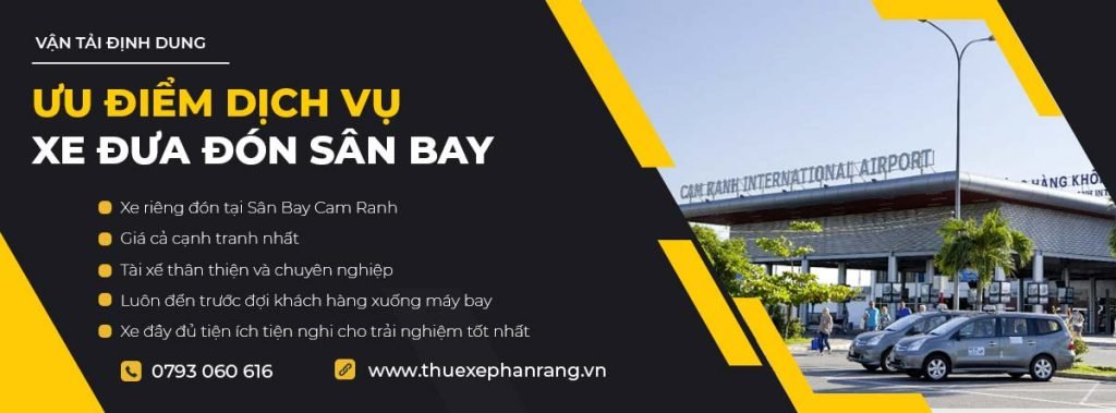 Dịch vụ thuê xe đưa đón sân bay Cam Ranh