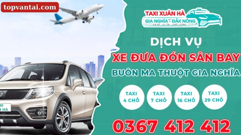 Xe đưa đón sân bay Buôn Ma Thuột Gia Nghĩa